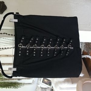 Tripp buckle backed skirt